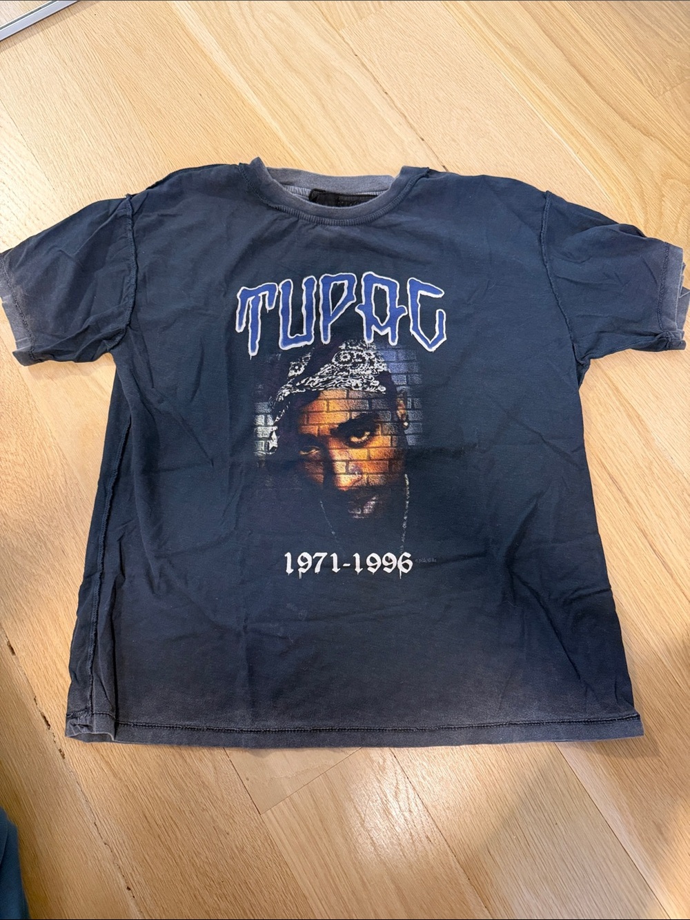 Tupac Black Graphic Tee